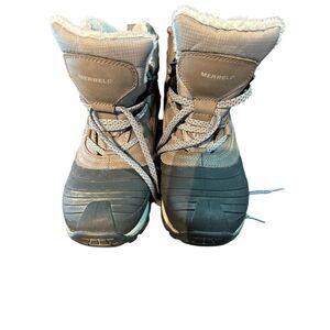 Merrell Opti-Warm 200 Gram Insulation Waterproof Boots Gray Women's Size‎ 10
